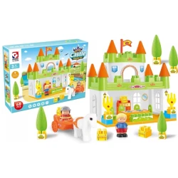 Castle Building Blocks in Color Box- 68 Pcs