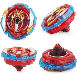 BeyBattle Burst S5 Infinite Achilles DM 1B with launcher, ripcord, sword, disc, tip & more