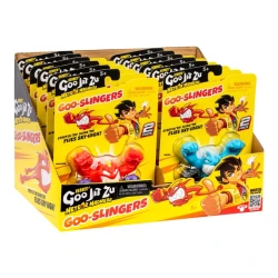 Heroes of Goo Jit Zu S13 Meteor Madness- Goo Slingers 2 Pack- 12 Pcs- CDU