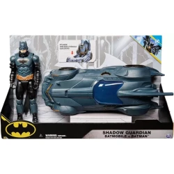DC Batman, Shadow Guardian Batmobile with 12-Inch Figure Set