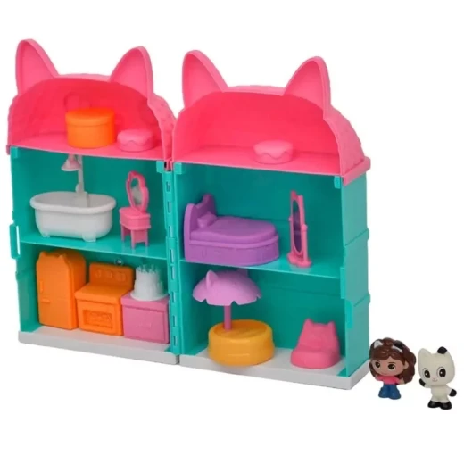 مجموعة لعب غابي وبيت الدمى – طقم لعب مستوحى من مسلسل Gabby’s Dollhouse، يحتوي على بيت دمى تفاعلي وإكسسوارات وشخصيات، مناسب للعب التخيلي للأطفال - سبين ماستر - Image 5