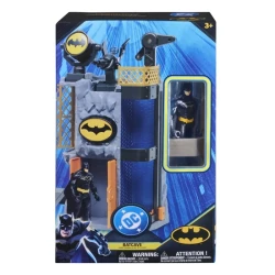 DC Batman Batcave Value Playset with 6-Inch Figure – Interactive Batcave Playset Includes a 6-Inch Batman Figure, Action Features and Accessories for Imaginative Superhero Adventures