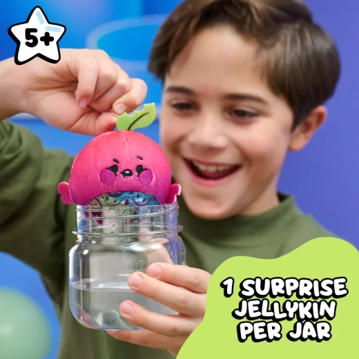 Magic Jellykins Surprise Plush Jar 1-Pack Wave #1 Assortment CDU – لعبة مجسمة مفاجأة داخل برطمان، دمية قطيفة لطيفة قابلة للجمع، تجربة فتح مفاجئ ممتعة للأطفال والهواة - سبين ماستر - Image 6