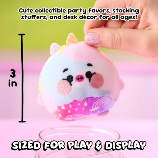 Magic Jellykins Surprise Plush Jar 1-Pack Wave #1 Assortment CDU – لعبة مجسمة مفاجأة داخل برطمان، دمية قطيفة لطيفة قابلة للجمع، تجربة فتح مفاجئ ممتعة للأطفال والهواة - سبين ماستر - Image 8