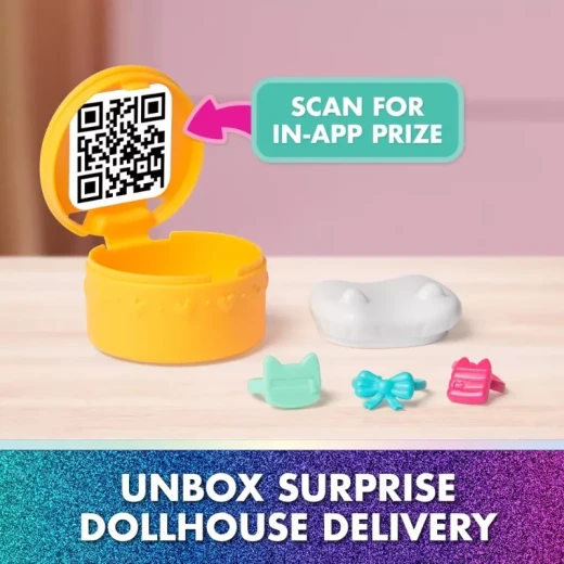 Gabby’s Dollhouse: The Movie Cat-Venture Crew Pack – مجموعة شخصيات غابي بيت الدمى من الفيلم، دمى قطط ممتعة قابلة للجمع، لعبة أطفال تفاعلية مستوحاة من الفيلم - سبين ماستر - Image 8