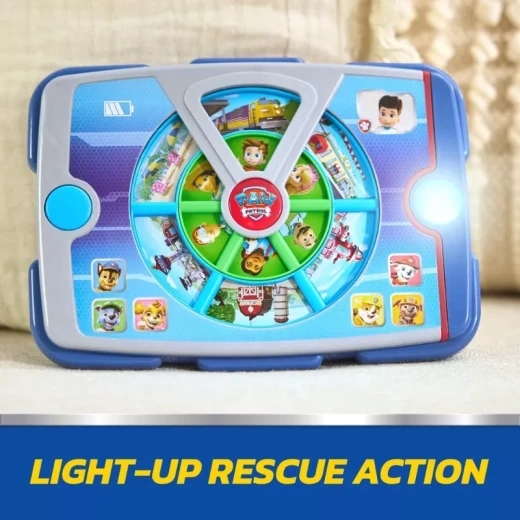 Paw Patrol Academy Rescue Mission Pup Pad – جهاز تعليمي تفاعلي للأطفال مستوحى من باو باترول، مهام إنقاذ ممتعة، ألعاب تعليمية وتفاعلية لتنمية مهارات الطفل واللعب التخيلي - سبين ماستر - Image 4