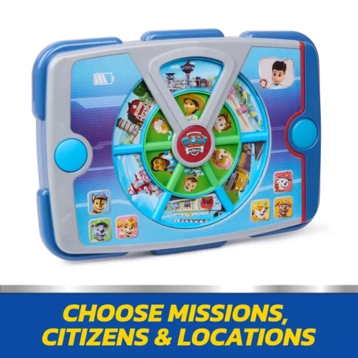 Paw Patrol Academy Rescue Mission Pup Pad – جهاز تعليمي تفاعلي للأطفال مستوحى من باو باترول، مهام إنقاذ ممتعة، ألعاب تعليمية وتفاعلية لتنمية مهارات الطفل واللعب التخيلي - سبين ماستر - Image 7