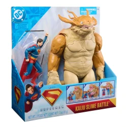 DC Comics Superman Movie Kaiju Slime Battle Set | Action Playset for Superhero Fans