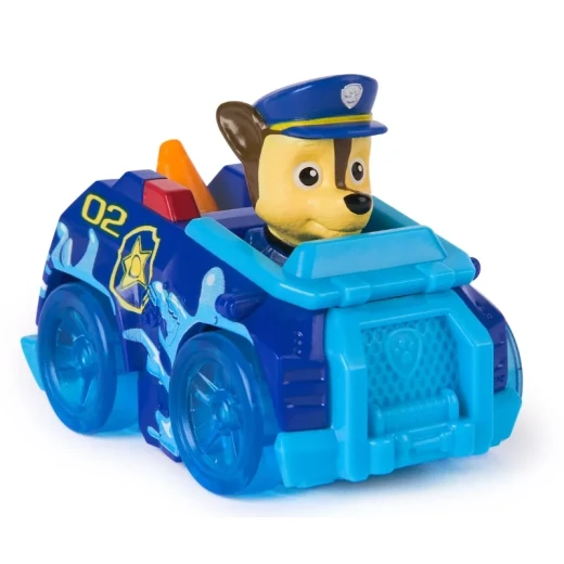 Paw Patrol Pup Squad Splash Racer Assortment – سيارات سباق مائية ممتعة مستوحاة من باو باترول، شخصيات الكلاب البطلة، ألعاب حركة للأطفال ومغامرات سباق مائية تفاعلية - سبين ماستر - Image 10