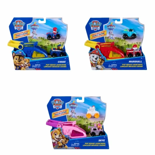 Paw Patrol Pup Squad Vehicle Launchers Assortment – تشكيلة مركبات الإطلاق من باو باترول، سيارات وشخصيات إنقاذ تفاعلية، ألعاب حركة ومغامرات ممتعة للأطفال لتنمية الخيال واللعب الإبداعي Paw Patrol Pup Squad Vehicle Launchers Assortment – تشكيلة مركبات الإطلاق من باو باترول، سيارات وشخصيات إنقاذ تفاعلية، ألعاب حركة ومغامرات ممتعة للأطفال لتنمية الخيال واللعب الإبداعي