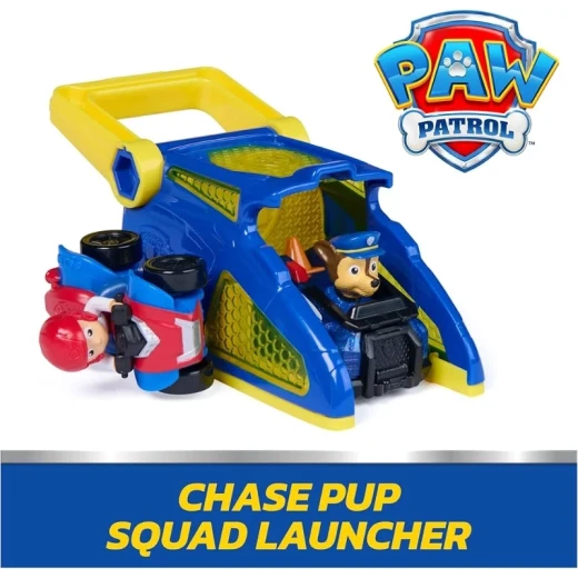 Paw Patrol Pup Squad Vehicle Launchers Assortment – تشكيلة مركبات الإطلاق من باو باترول، سيارات وشخصيات إنقاذ تفاعلية، ألعاب حركة ومغامرات ممتعة للأطفال لتنمية الخيال واللعب الإبداعي - سبين ماستر - Image 12