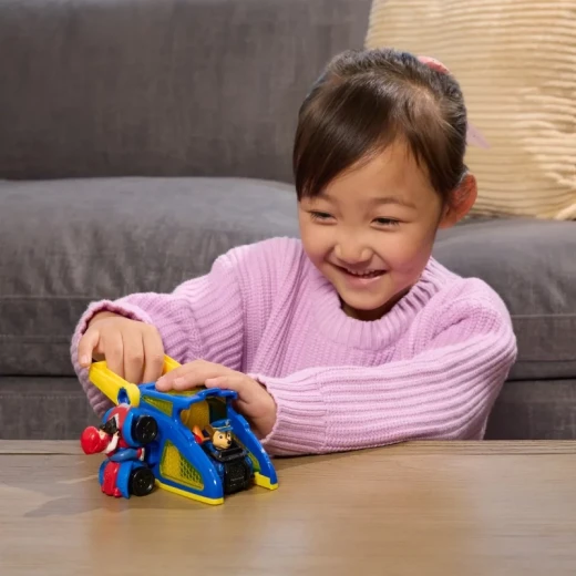 Paw Patrol Pup Squad Vehicle Launchers Assortment – تشكيلة مركبات الإطلاق من باو باترول، سيارات وشخصيات إنقاذ تفاعلية، ألعاب حركة ومغامرات ممتعة للأطفال لتنمية الخيال واللعب الإبداعي - سبين ماستر - Image 13