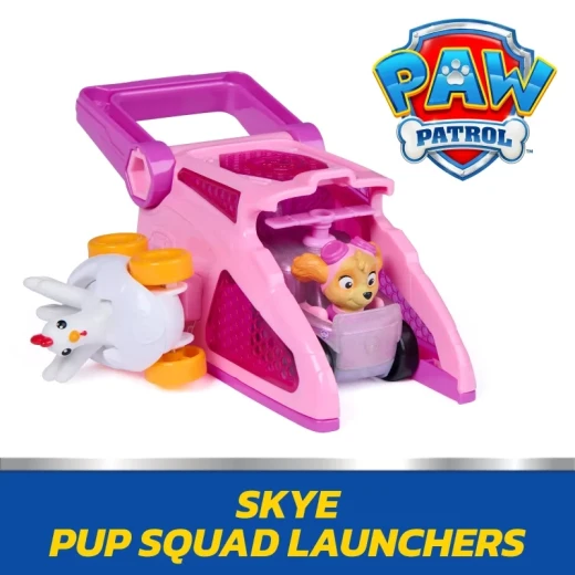 Paw Patrol Pup Squad Vehicle Launchers Assortment – تشكيلة مركبات الإطلاق من باو باترول، سيارات وشخصيات إنقاذ تفاعلية، ألعاب حركة ومغامرات ممتعة للأطفال لتنمية الخيال واللعب الإبداعي - سبين ماستر - Image 5