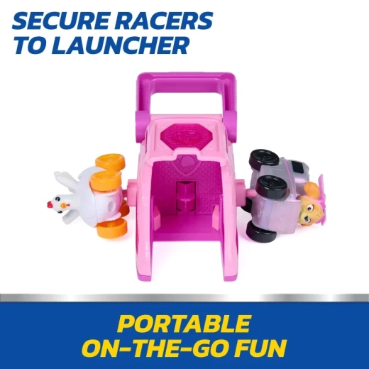 Paw Patrol Pup Squad Vehicle Launchers Assortment – تشكيلة مركبات الإطلاق من باو باترول، سيارات وشخصيات إنقاذ تفاعلية، ألعاب حركة ومغامرات ممتعة للأطفال لتنمية الخيال واللعب الإبداعي - سبين ماستر - Image 6