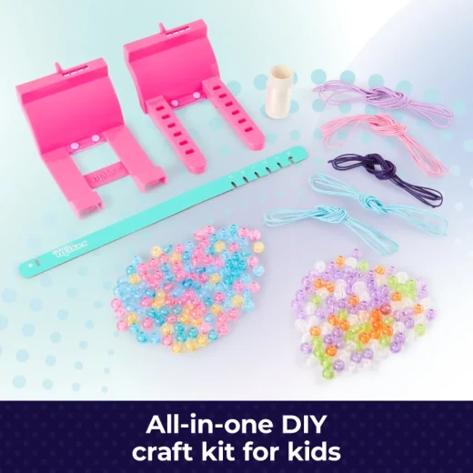 طقم أساور الصداقة من كول ميكر BFF Beads – مجموعة أشغال يدوية للأطفال لصنع أساور الصداقة بالخرز، مع أدوات وإكسسوارات للتصميم، نشاط إبداعي ممتع وهدايا رائعة للبنات - سبين ماستر - Image 8