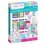 Make It Real Bracelet Snackers DIY Jewelry Vending Machine - 242 Pcs | Creative Bead & Bracelet Maker Kit - Make it real