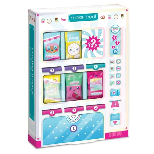 Make It Real Bracelet Snackers DIY Jewelry Vending Machine - 242 Pcs | Creative Bead & Bracelet Maker Kit - Make it real - Image 2
