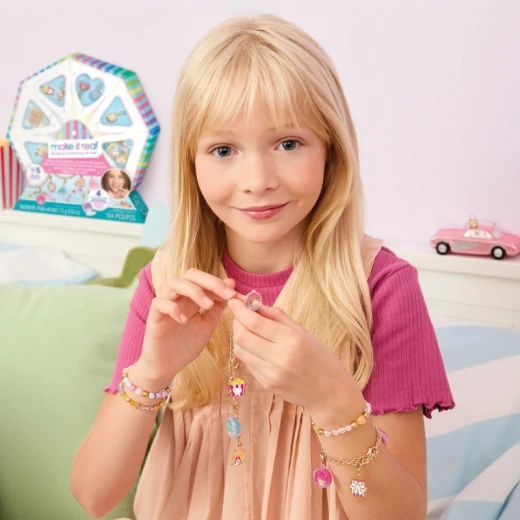 Sweet Spin Carnival Lip Gloss Bracelets – 104 Pcs | Fun Party Favors for Kids – Wearable & Playful Lip Gloss - Make it real - Image 7