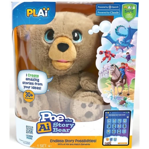 Poe the AI Story Bear Poe the AI Story Bear