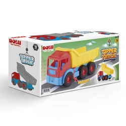 Tipper Truck Toy – Heavy-Duty Construction Vehicle for Kids with Moving Dump Bed