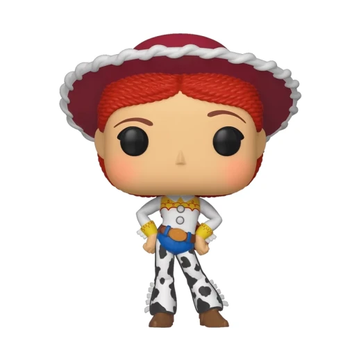 بوب! ديزني: توي ستوري 4 – مجسم جيسي فينيل قابل للجمع، مستوحى من شخصية جيسي من فيلم Toy Story 4، مثالي للعرض والاقتناء والهدايا لمحبي ديزني وبيكسار - فانكو - Image 3