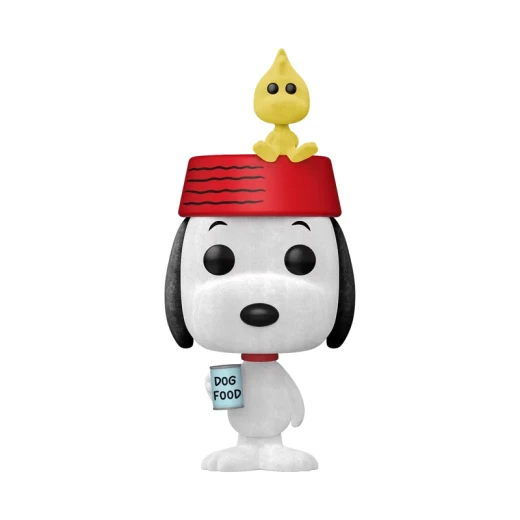 Funko Pop! TV: Peanuts – Snoopy & Woodstock (Flocked) Exclusive Vinyl Figure | Limited Edition Collectible Featuring Snoopy and Woodstock | Soft Textured Finish for Display, Collection and Gifts - Funko - Image 2