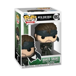 Pop! Games: Metal Gear – Naked Snake Vinyl Figure, Collectible Funko Pop Video Game Character for Display, Collecting, and Gifting