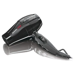 BaByliss Pro Mini Hair Dryer 1200W BAB5510SDE Compact Travel Size Dual Voltage