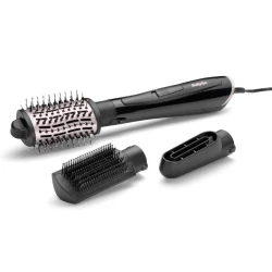 BaByliss Air Style Smooth 1000 Hot Air Brush 3-in-1 for Smooth Styling, 1000W, Black