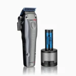 مجموعة ماكينة قص الشعر الاحترافية اللاسلكية BaBylissPRO FXONE LoPro Grey مع محرك N1 وشفرة Fade للحلاقين المحترفين - بيبي ليس برو
