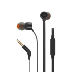 سماعات أذن JBL Tune 110 - أسود مع مقبس 3.5 ملم - جي بي ال
