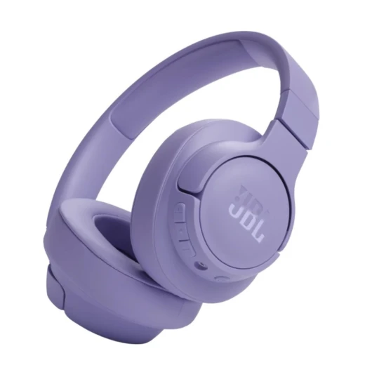 سماعات رأس JBL Tune 720BT اللاسلكية فوق الأذن بنفسجي - بلوتوث 5.3