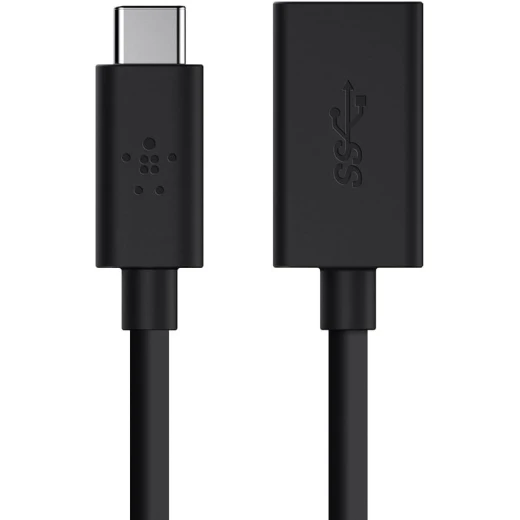 محول بلكين من USB-C إلى USB-A – للشحن السريع ونقل البيانات لأجهزة ماك بوك وكروم بوك - بيلكين - Image 8