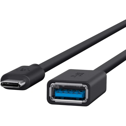 محول بلكين من USB-C إلى USB-A – للشحن السريع ونقل البيانات لأجهزة ماك بوك وكروم بوك - بيلكين - Image 2