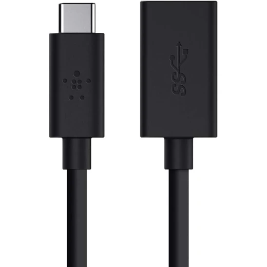 محول بلكين من USB-C إلى USB-A – للشحن السريع ونقل البيانات لأجهزة ماك بوك وكروم بوك - بيلكين - Image 5