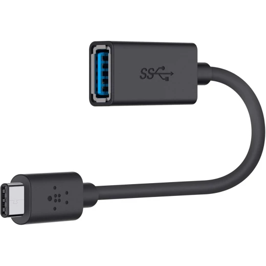 محول بلكين من USB-C إلى USB-A – للشحن السريع ونقل البيانات لأجهزة ماك بوك وكروم بوك - بيلكين - Image 6
