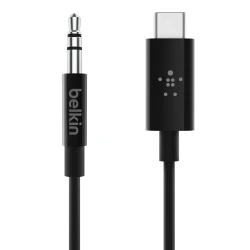 كابل صوت Mini-Phone/USB - يربط الأجهزة للحصول على جودة صوت فائقة من بيلكين