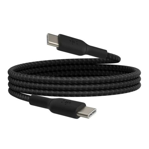 كابل بيلكين بوست تشارج USB-C إلى USB-C بطول 1 متر أسود - شحن سريع - بيلكين - Image 5