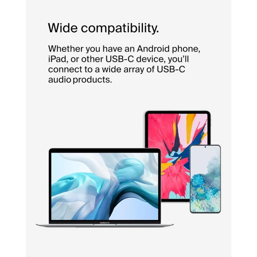 Belkin RockStar USB-C Audio Adapter with 3.5mm Port & Charging for iPad Pro, Samsung Galaxy, & More - Black - Belkin - Image 5