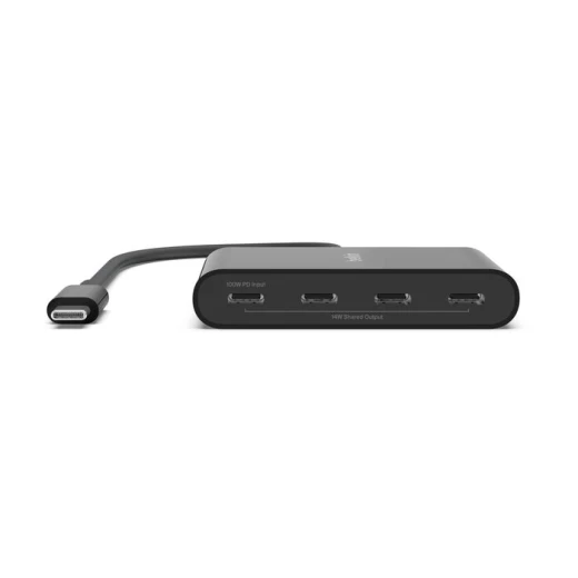 محور بلكين USB-C بـ 4 منافذ: نقل بيانات سريع لجهاز MacBook/iPad - Image 2