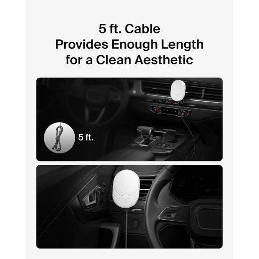 شاحن سيارة لاسلكي بيلكن MagSafe بقوة 15 واط - حامل فتحة تهوية مغناطيسي آمن لأجهزة iPhone 17/16/15/14/13 و Pixel 10 - أبيض - بيلكين - Image 9