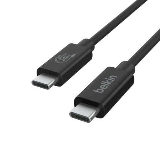 كابل بيلكين USB4 240 واط 20 جيجابت في الثانية - 6.6 قدم/2 متر - شحن سريع - بيلكين - Image 8