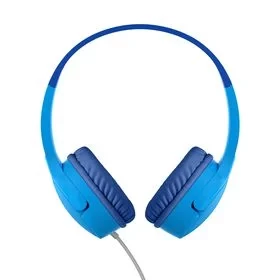 سماعات Belkin SoundForm Mini السلكية للأطفال، 3.5 ملم و USB-C، ازرق - بيلكين - Image 4