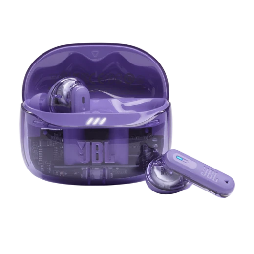 سماعات أذن جي بي إل Tune Beam 2 Ghost Edition اللاسلكية، خاصية إلغاء الضوضاء التكيفية، لون Ghost Mauve سماعات أذن جي بي إل Tune Beam 2 Ghost Edition اللاسلكية، خاصية إلغاء الضوضاء التكيفية، لون Ghost Mauve