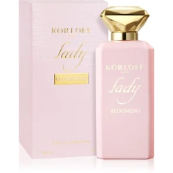 Korloff Lady Blooming Eau de Parfum for Women 88ml: A Captivating Fruity Floral Fragrance with Delicate Top Notes and a Long-Lasting Scent for the Modern Woman
