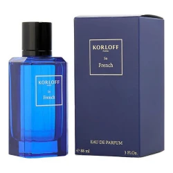 Korloff So French Eau De Parfum for Men 88ml, Aromatic Fresh & Spicy Fragrance, Long Lasting Scent