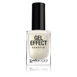 Bellaoggi Gel Effect Keratin Nail Polish 68 White Angel Iridescent 10ml Long Lasting Chip Resistant Professional Quality Manicure for Beautiful Nails Perfect Finish