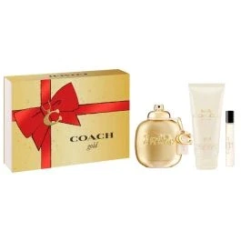 مجموعة هدايا عطر كوتش جولد للنساء 90 مل + 7.5 مل + لوشن - كوتش