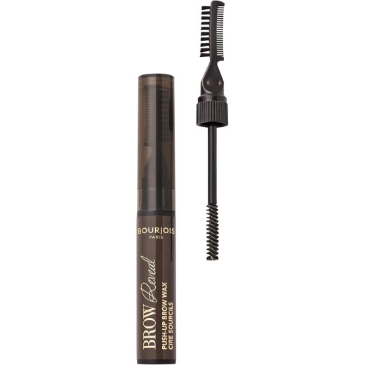 بورجوا Brow Reveal Push Up Wax 04 أسود بني شمع تصفيف الحواجب لتحديد الحواجب ورفعها ٦ مل