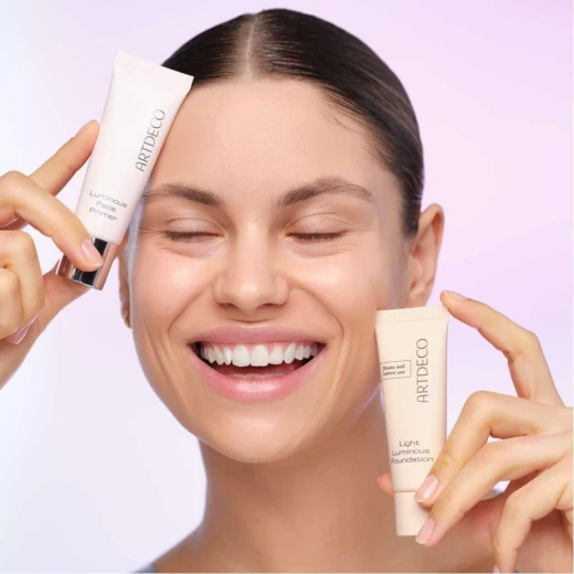 ARTDECO Luminous Face Primer 25ml Perfect Complexion Makeup Base for Radiant Skin for All Skin Types - ArtDeco - Image 5